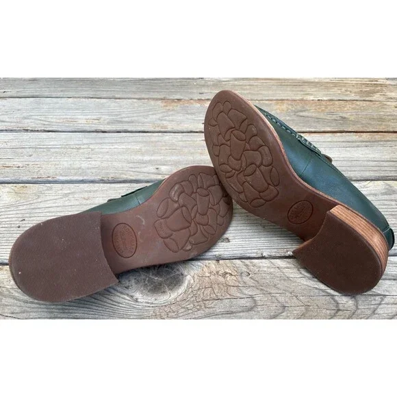 Kork-Ease Kya Women's 6M Heeled Loafers Shoes - Green - Picture 12 of 14